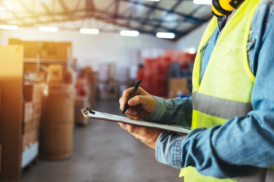 Traceability dashboard showing forward and backward batch tracking